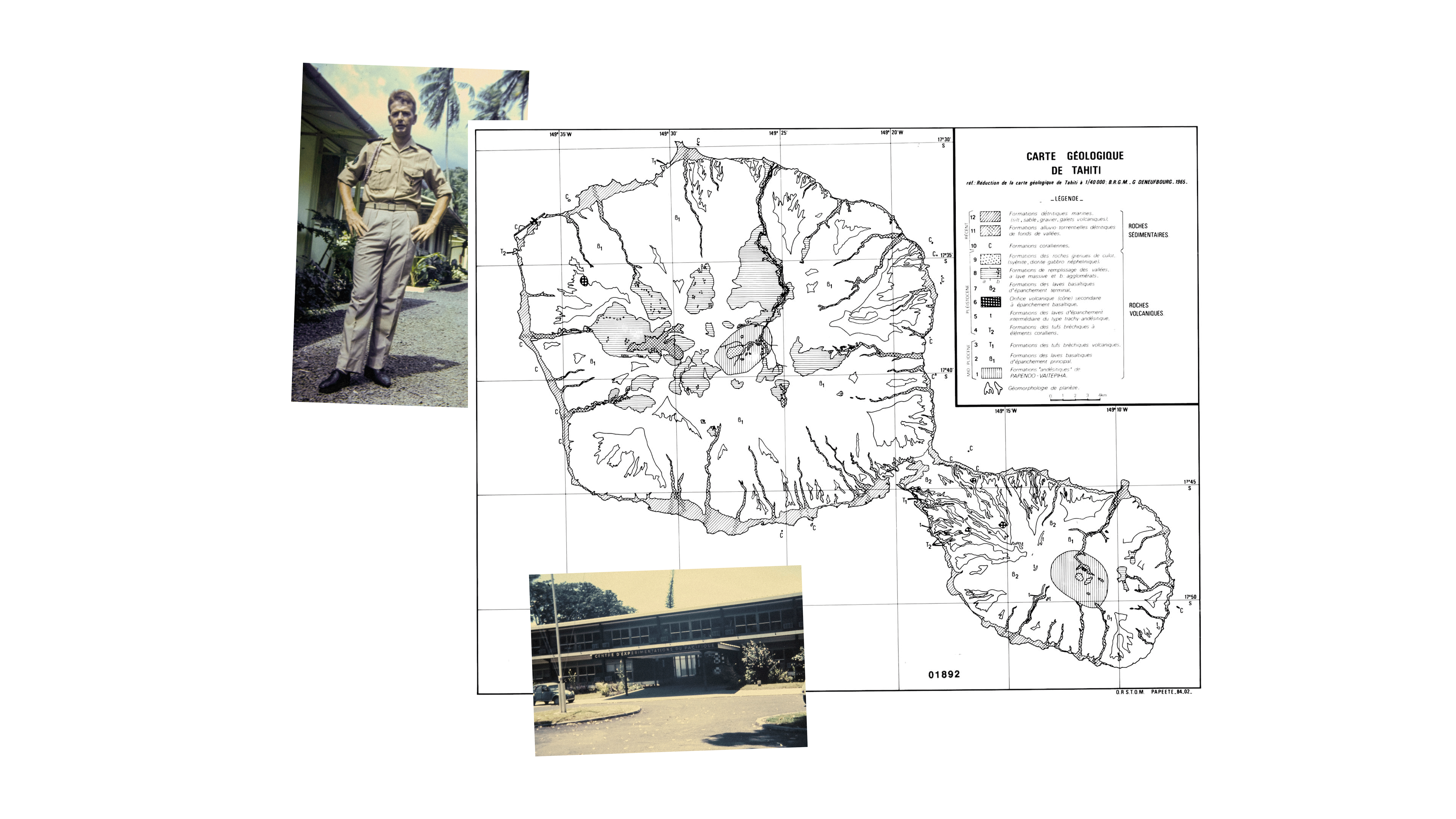 Carte de TAHITI
